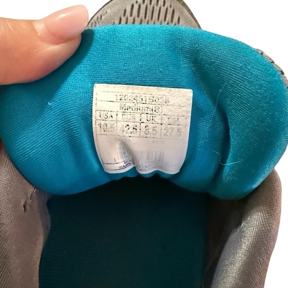 Brooks ghost 10 size 10.5 Women's Athletic Running Shoes - Blue and Gray - Picture 9 of 10